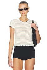 Maev Short Sleeve Top - thumbnail 4