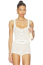 Fionina Pointelle Tank - thumbnail 4