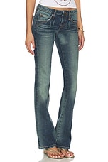 Low Rise Flare Jeans - thumbnail 5