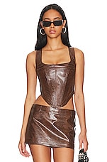 Product image of Miaou Campbell Corset. Click to view full details