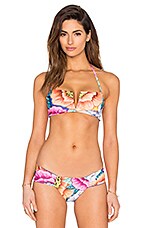 Details about   Mara Hoffman Side Ruched Floral Bikini Bottom Size Large 