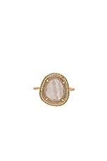 Product image of Melanie Auld Stone Slice Ring. Click to view full details