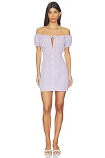 Bubble Tie Mini Dress - thumbnail 4