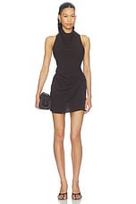 Cowl Tank Mini Dress - thumbnail 4