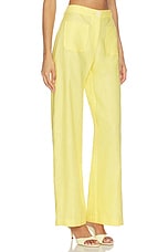 Pleated Barrel Button Pocket Pant - thumbnail 5