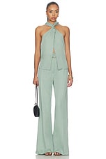 Belted Wide Leg Trouser - thumbnail 8