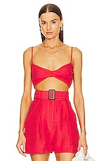 Twist Bandeau Crop Top