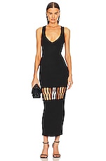Product image of Michael Costello x REVOLVE Nicola Mixed Crochet Maxi Dress. Click to view full details