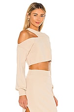 x REVOLVE Asym Cut Out Dolman Sweater - thumbnail 10