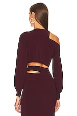 x REVOLVE Asym Cut Out Dolman Sweater - thumbnail 5