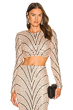 Product image of Michael Costello TOP CROPPED LEONIE. Click to view full details