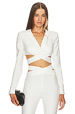 Product image of Michael Costello x REVOLVE Milla Blazer Top. Click to view full details