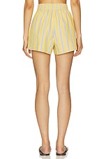 Pull On Shorts in Washed Poplin - thumbnail 7