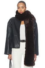 Faux Fur Shawl - thumbnail 4
