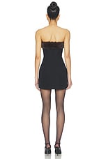 Faux Fur Trimmed Gumdrop Dress - thumbnail 6