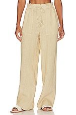 Product image of Michael Stars Jules Wide Leg Pant. Click to view full details