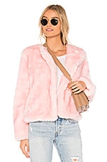 Product image of MILLY Faux Fur Jacket. Click to view full details