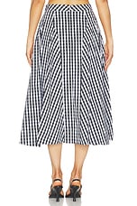 Robin Gingham Midi Skirt - thumbnail 7
