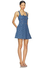Neve Denim Mini Dress - thumbnail 5