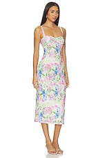Celina Mesh Midi Dress - thumbnail 5