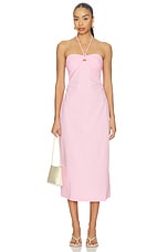 Gaia Halter Midi Dress - thumbnail 4