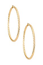 Product image of MIRANDA FRYE Selena Hoops. Click to view full details
