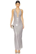 Alusia Sequin Gown - thumbnail 4