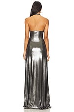 The Jennifer Foil Jersey Dress - thumbnail 6