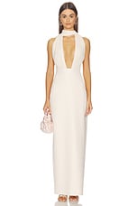 The Capezza Silk Maxi Dress - thumbnail 5