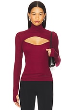 Cade Long Sleeve Turtleneck Top - thumbnail 3