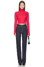 Cormac Turtleneck Crop Top - thumbnail 7