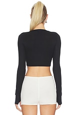 Yosef Snap Front Crop Top - thumbnail 6