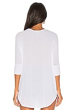 Michael Lauren Amos Tee In White Revolve