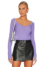 Product image of Michael Lauren Otis Long Sleeve Top. Click to view full details
