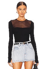 Product image of Michael Lauren Oslo Mesh Top. Click to view full details