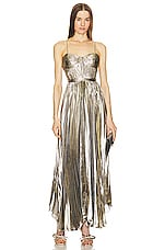 Maria Lucia Hohan Lethia Gown in Silver | REVOLVE