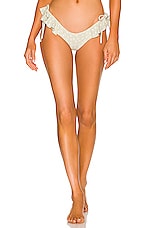 Product image of Montce Swim Ruffle Uno Bows Bikini Bottom. Click to view full details