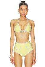 X Elsa Hosk Binded Emma Bikini Top - thumbnail 4