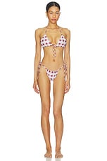 Brasil Scrunch Side Tie Bikini Bottom - thumbnail 7