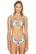 Tori Ties Bandeau Bikini Top - thumbnail 4