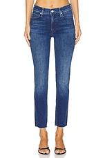 The Mid Rise Dazzler Ankle Fray Jeans