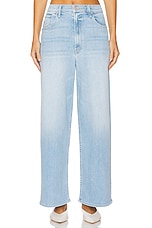 High Waisted Spinner Zip Flood Jeans