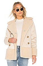 mother denim sherpa jacket