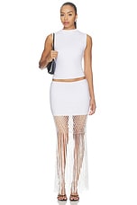 Nolani Fringe Maxi Skirt Set - thumbnail 4