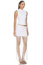 Nolani Fringe Maxi Skirt Set - thumbnail 5
