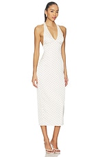 Zaia Halter Midi Dress - thumbnail 5