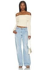 Candace Off Shoulder Sweater - thumbnail 6