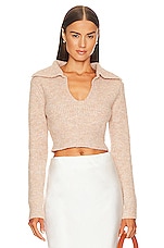 Product image of MORE TO COME Carly Deep V Sweater. Click to view full details