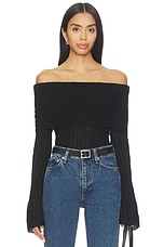Ingrid Off Shoulder Sweater - thumbnail 3