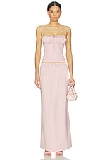 Luciya Drawstring Maxi Skirt - thumbnail 8